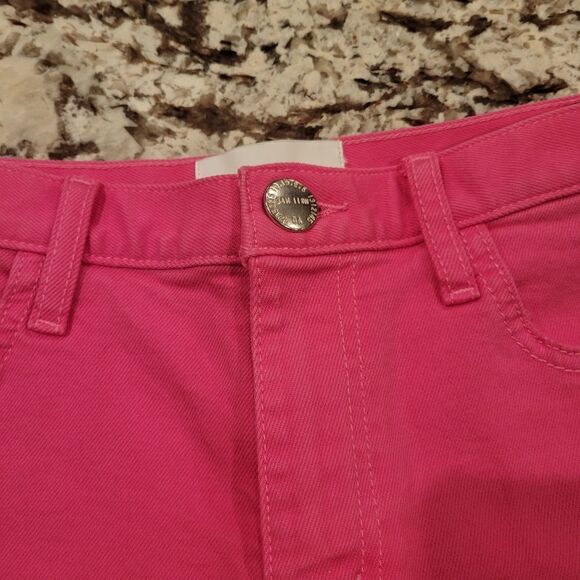 Current Elliott jeans denim Boyfriend pink Shorts size 27 new - Picture 5 of 10